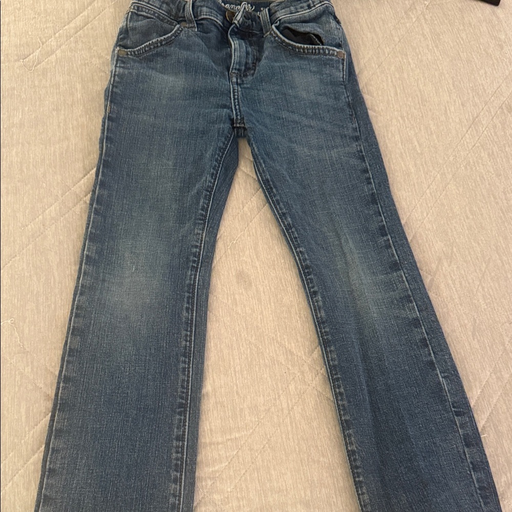 Wrangler Women's Straight Leg Blue Jeans